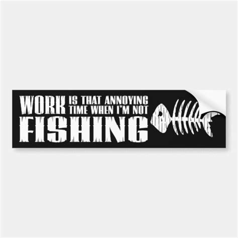 Fishing Bumper Stickers & Fishing Bumper Sticker Designs | Zazzle