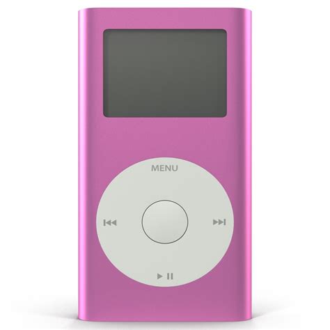 Ipod Mini Pink Modelo 3d Modelo 3d 29 3ds C4d Ma Obj Max Free3d