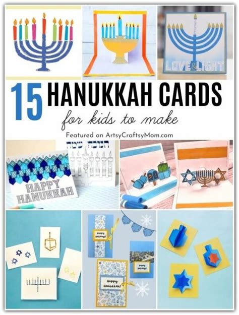 15 Easy DIY Hanukkah Cards for Kids