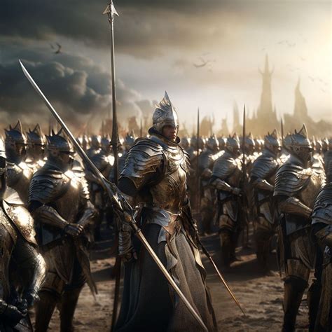 Numenorean Army In 2024 Medieval Fantasy Fantasy Warrior Fantasy