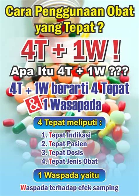 Kumpulan Poster Pesan Apoteker Tentang Obat Yang Wajib Diketahui Publik