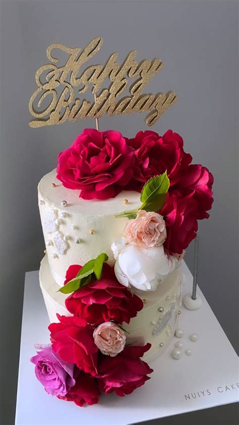 Pin By Emma Ushija On Cakes Womens Happy Birthday Cake Images