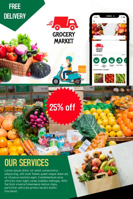 Grocery Template Postermywall