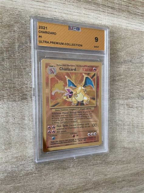 Celebrations Pokémon Graded Card Metal Charizard 4 102 UCG 9