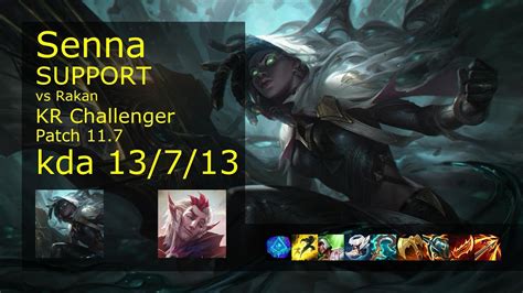 Senna Support Maokai Vs Rakan Tristana KR Challenger 13 7 13