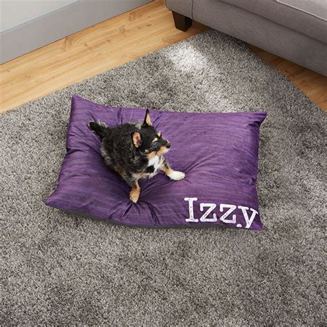 Pet Initials Personalized Dog Beds with Name