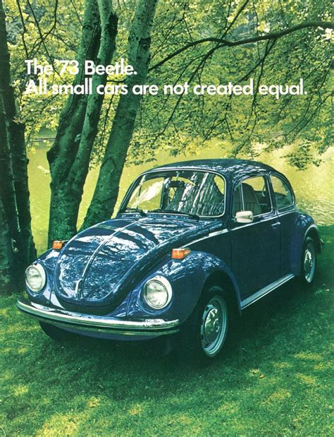 TheSamba VW Archives 1973 VW Beetle Brochure Canadian