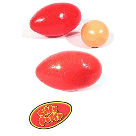 Silly Putty Original : Solid Liquid Toy : Red Egg