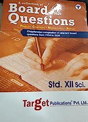 Std 12 Science Board Chapter Wise Questions With Solutions HSC Topic