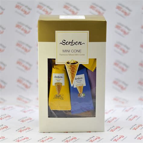 شکلات مینی کن میکس سوربن Sorbon مدل رنگین کمان - فروشگاه اینترنتی اروندکالا