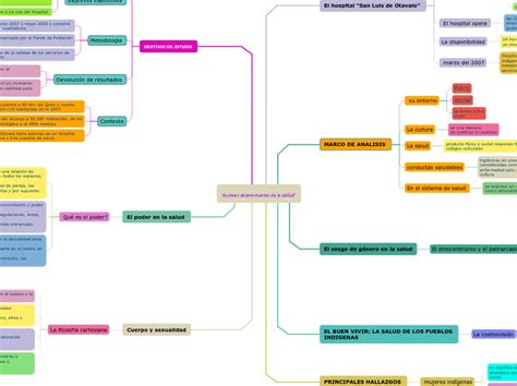 Factores Determinantes De La Salud Mind Map