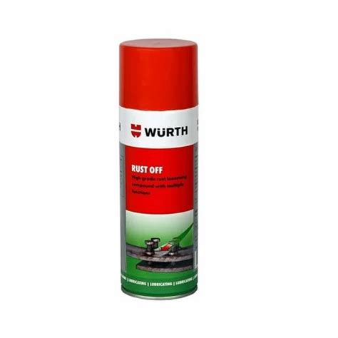 Clear Liquid Wurth Rust Off Spray For Industrial Use At Best Price In