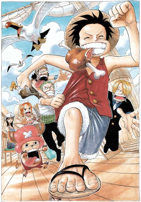 Meat Stealer Luffy Anime Manga One Piece Manga Anime Comic Manga