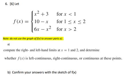 Solved Let F X X For X