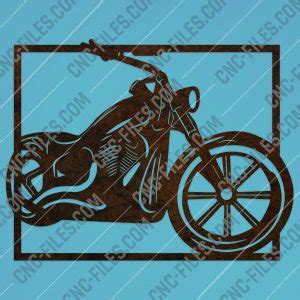 Wall Décor Home Living Harley Davidson laser cut svg dxf files wall