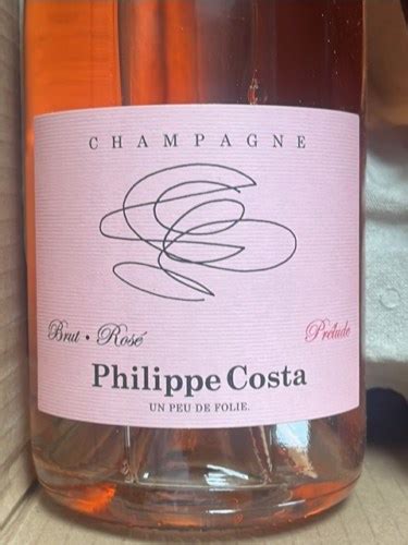 Philippe Costa Cuvée Prelude Brut Rosé Champagne Vivino France