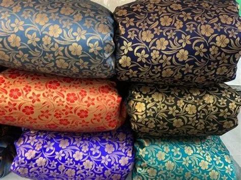 Brocade Jacquard Fancy Zari Fabric At Rs 50 Meter In Surat Id