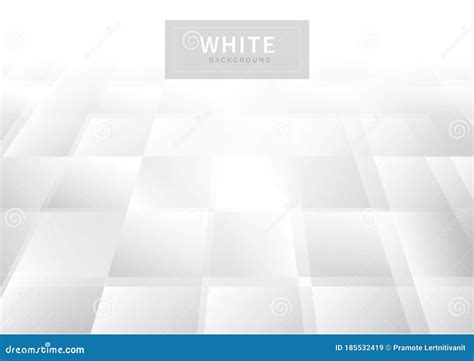 Abstract Geometric Square Pattern Background With White Shapes