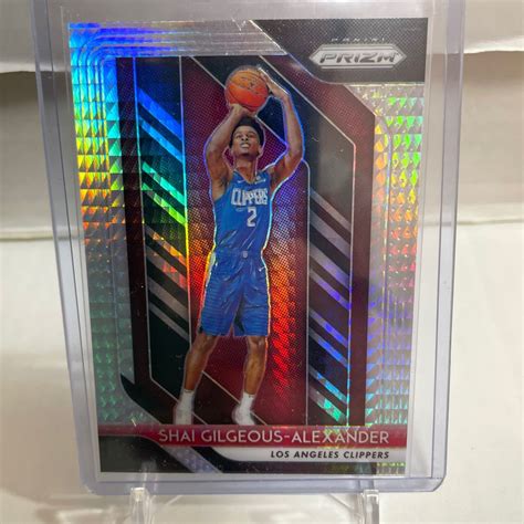 Yahoo Panini Prizm Shai Gilgeous Alexande