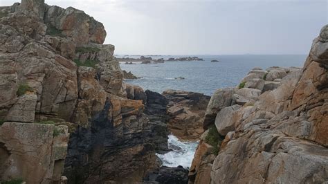 Site du Gouffre de Castel Meur Plougrescant Côtes d Armor