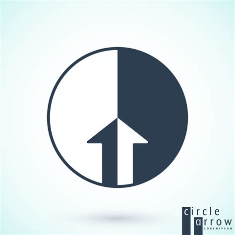 Circle arrow logotype 608435 Vector Art at Vecteezy