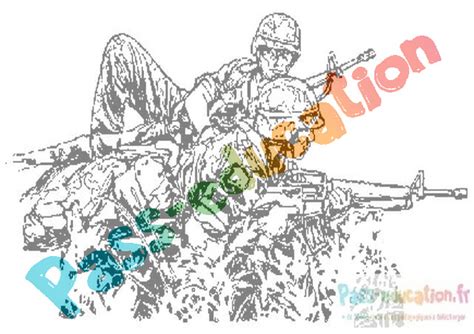 Coloriage Militaire Gratuit Imprimer Dessins D Taill S Pour Enfants