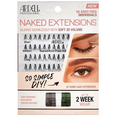 Ardell Naked Wimpern Diy Wimpernverl Ngerungen Gratis Lieferservice