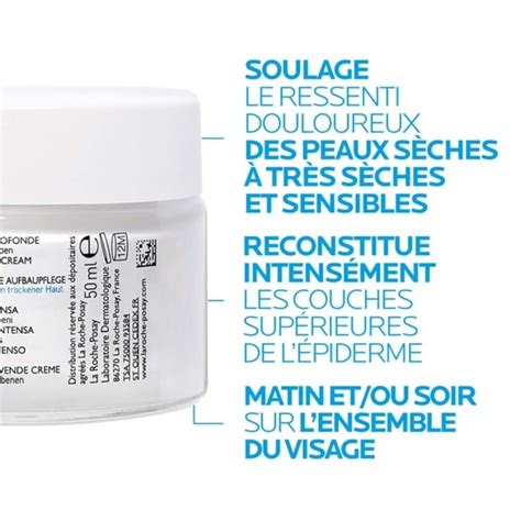 La Roche Posay Nutritic Intense Cr Me Riche Peaux Tr S S Ches