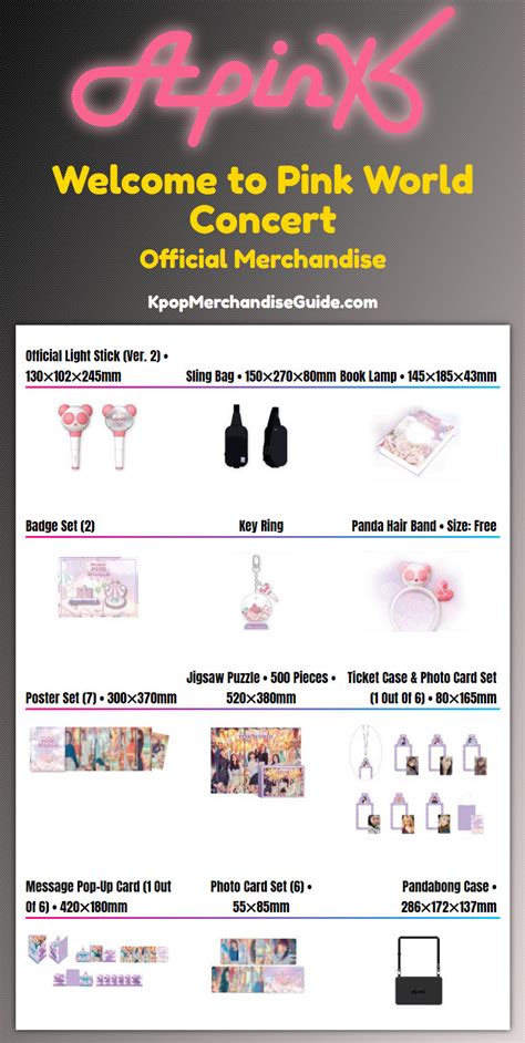 Apink Merchandise