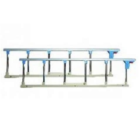 Folding Silver Hospital Bed Aluminium Side Railings Abs Size Ft At