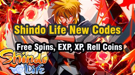 Shindo Life New Codes 2025 Free Spins, Rell Coins, EXP