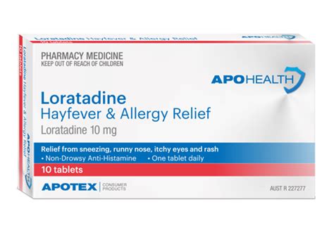 APOHEALTH Loratadine Hayfever Allergy Relief Apohealth