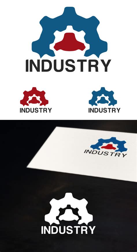 Industrial Logo 124118 Free Ai Eps Download 4 Vector