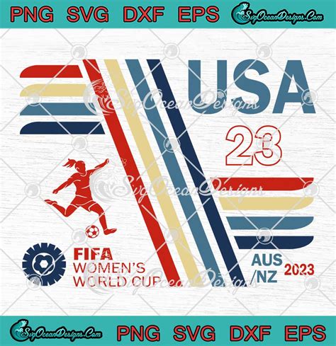 USA Women S World Cup Soccer SVG US Women S World Cup FIFA 2023 SVG