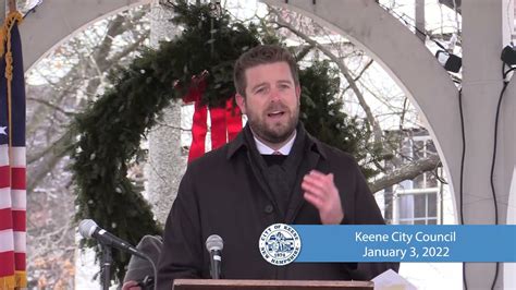 Keene City Council Inauguration January 3 2022 YouTube