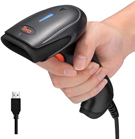 Tera D Laser Barcode Scanner Usb Wired Kabelgebunden Handheld