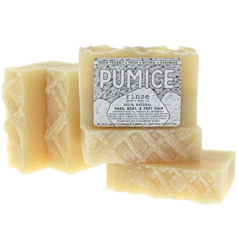 Pumice Soap Natural Soap By Rinse Bath And Body