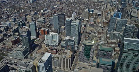 Free stock photo of bird's eye view, skyscrapers, Toronto