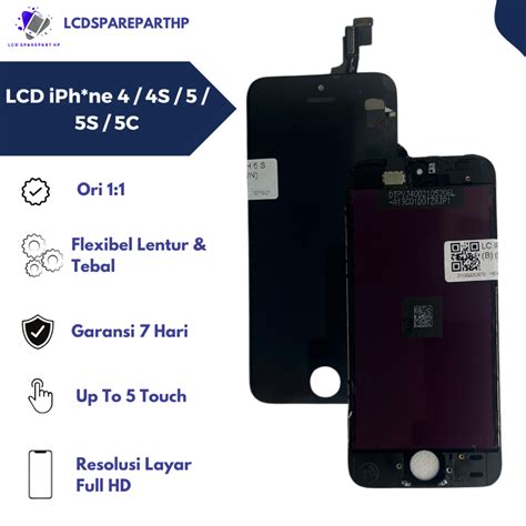 Jual LCD IPh Ne 4 4S 5 5S 5C Fullset Touchscreen Shopee Indonesia