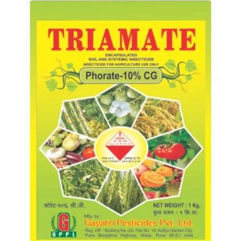 Triamate Phorate Cg Insecticide For Agriculture Packaging Type