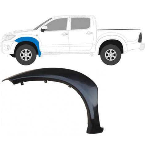 Toyota Hilux 2005 2015 Vorne Kotflügel Reparaturblech Rechts