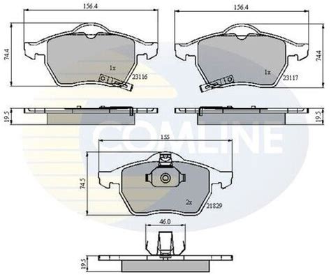 Fits Saab 9 5 9 3 900 Vauxhall Astra Zafira Opel Brake Pads Set Front