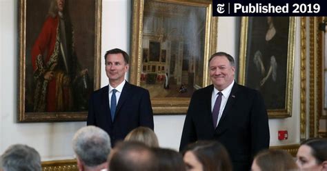 Pompeo Attacks China And Warns Britain Over Huawei Security Risks The