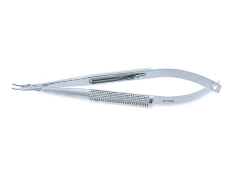 Barraquer Needleholder With Lock Mm Micro Curved A