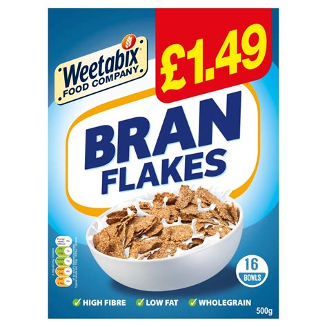 Weetabix Food Company Branflakes Case 10 X 500g Britannia Lk