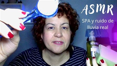 ASMR Limpieza Facial Con SONIDO De LLUVIA REAL I PARTE YouTube