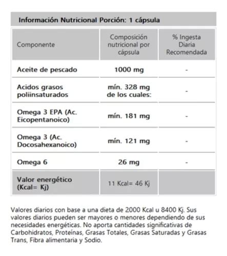 Omega Aceite De Pescado X C Psulas Geonat Sabor Neutro En Venta