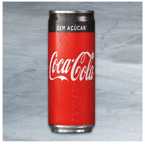 Canned Coke Zero Coca Zero Em Lata Brazilian Meal