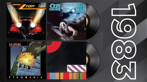 The 25 best Classic Rock albums of 1983 - Radio X