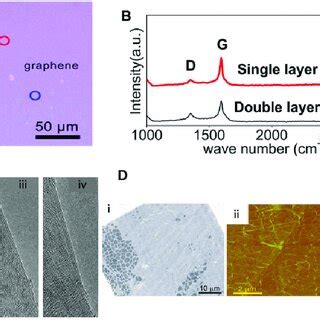 A Optical Image Of A Graphene Film Transferred On A Sio Nm Si